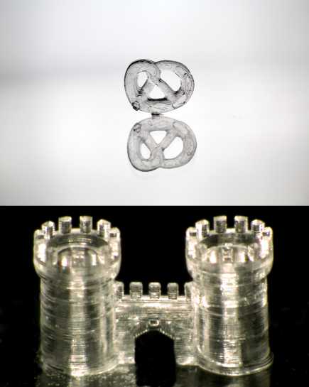 3D printing of glass