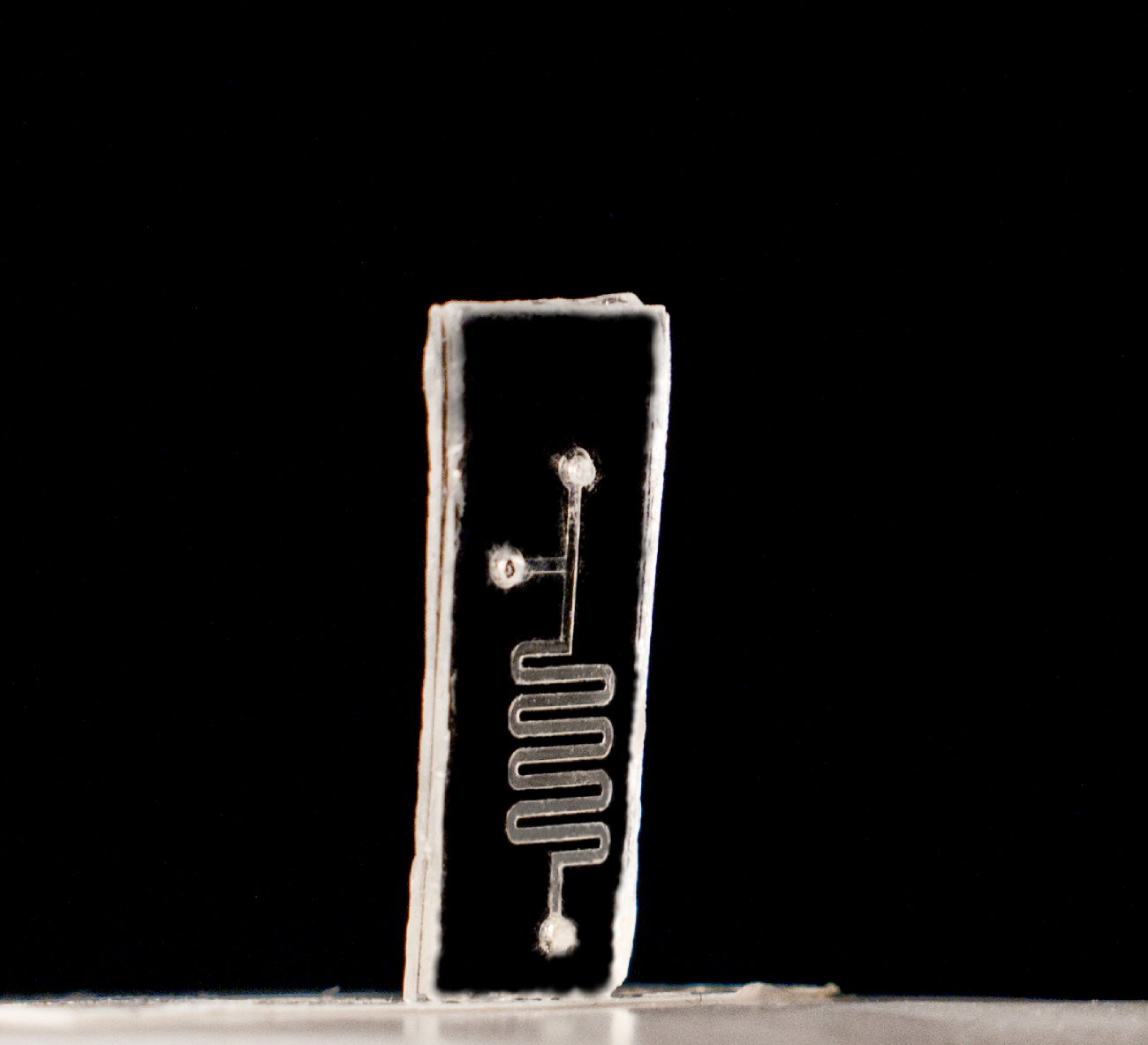 Glass microfluidic chip